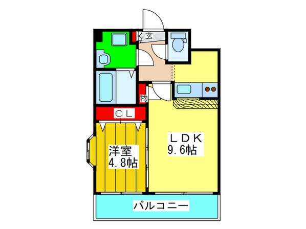 ラム－ル玉造ア－バネックスの物件間取画像